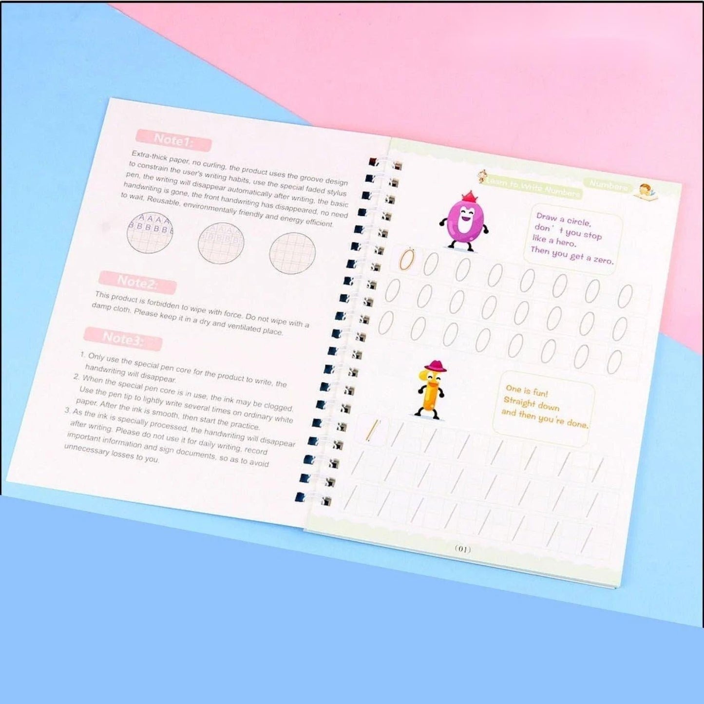 🥳2026 HOT SALE🥳💞50K+ SOLD!📚🖍️ 50% OFF! 4‑in‑1 Reusable Learning Books – Handwriting, numbers, drawing & motor skills. Magic vanishing ink – wipe & try again! Perfect for ages 2+. 💪✨