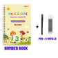 🥳2026 HOT SALE🥳💞50K+ SOLD!📚🖍️ 50% OFF! 4‑in‑1 Reusable Learning Books – Handwriting, numbers, drawing & motor skills. Magic vanishing ink – wipe & try again! Perfect for ages 2+. 💪✨