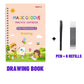 🥳2026 HOT SALE🥳💞50K+ SOLD!📚🖍️ 50% OFF! 4‑in‑1 Reusable Learning Books – Handwriting, numbers, drawing & motor skills. Magic vanishing ink – wipe & try again! Perfect for ages 2+. 💪✨