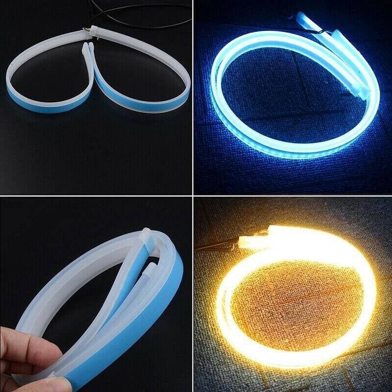 🥳2026 HOT SALE🥳💞50K+ SOLD! 🚗✨ 50% OFF! LED Flow Type Auto Signal Light – Dynamic flowing turn signals & ultra-bright daytime running lights. Waterproof, 12V, easy adhesive install – upgrade your ride in minutes! 🌈💨