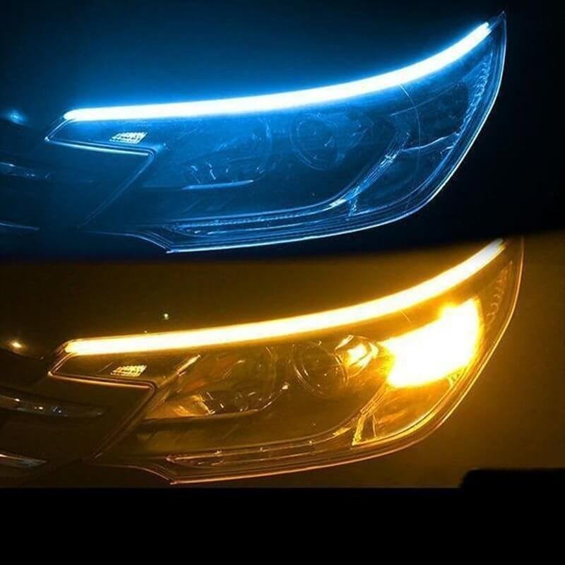 🥳2026 HOT SALE🥳💞50K+ SOLD! 🚗✨ 50% OFF! LED Flow Type Auto Signal Light – Dynamic flowing turn signals & ultra-bright daytime running lights. Waterproof, 12V, easy adhesive install – upgrade your ride in minutes! 🌈💨