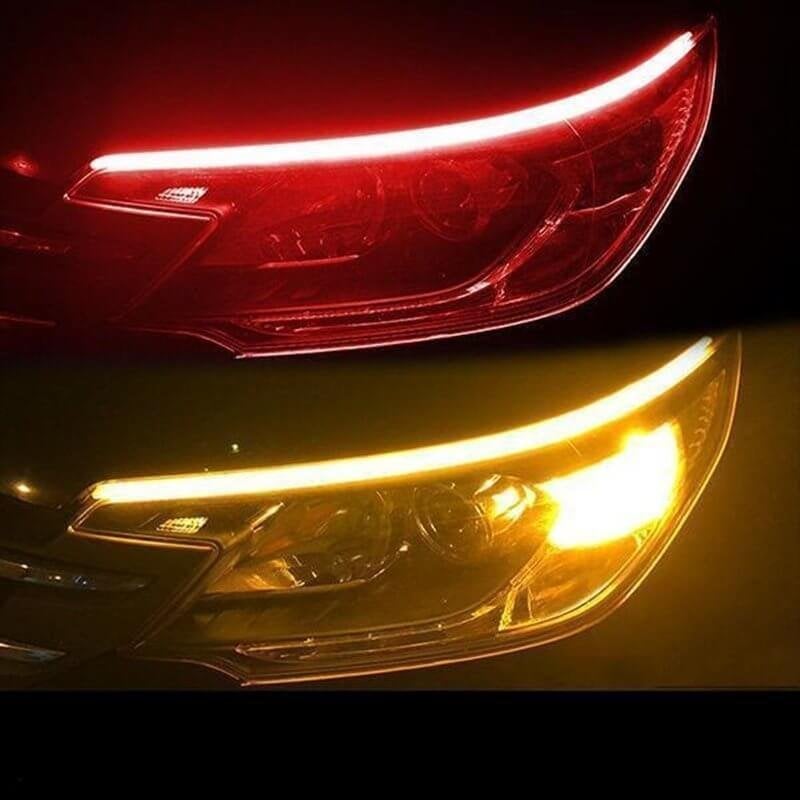 🥳2026 HOT SALE🥳💞50K+ SOLD! 🚗✨ 50% OFF! LED Flow Type Auto Signal Light – Dynamic flowing turn signals & ultra-bright daytime running lights. Waterproof, 12V, easy adhesive install – upgrade your ride in minutes! 🌈💨