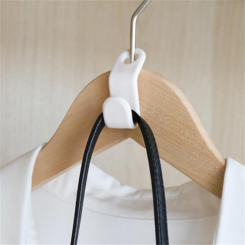 👔  🏠 Space-Saving Hanger Connector Hooks – Doubles Closet Space, Sturdy & Easy to Use 🧥