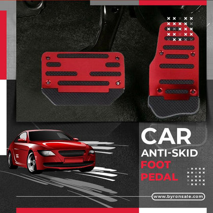 🥳2026 HOT SALE🥳💞50K+ SOLD! 🚗🛡️50% OFF! Car Anti-Skid Pedal – non-slip rubber strips boost grip, no-drill install. Prevents foot slipping for safer driving! 🔧💪