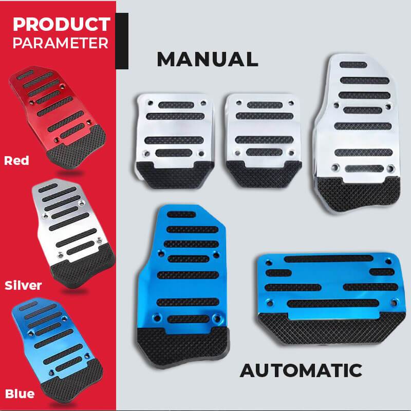 🥳2026 HOT SALE🥳💞50K+ SOLD! 🚗🛡️50% OFF! Car Anti-Skid Pedal – non-slip rubber strips boost grip, no-drill install. Prevents foot slipping for safer driving! 🔧💪