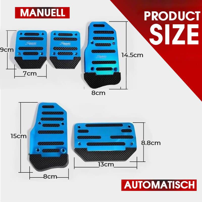 🥳2026 HOT SALE🥳💞50K+ SOLD! 🚗🛡️50% OFF! Car Anti-Skid Pedal – non-slip rubber strips boost grip, no-drill install. Prevents foot slipping for safer driving! 🔧💪