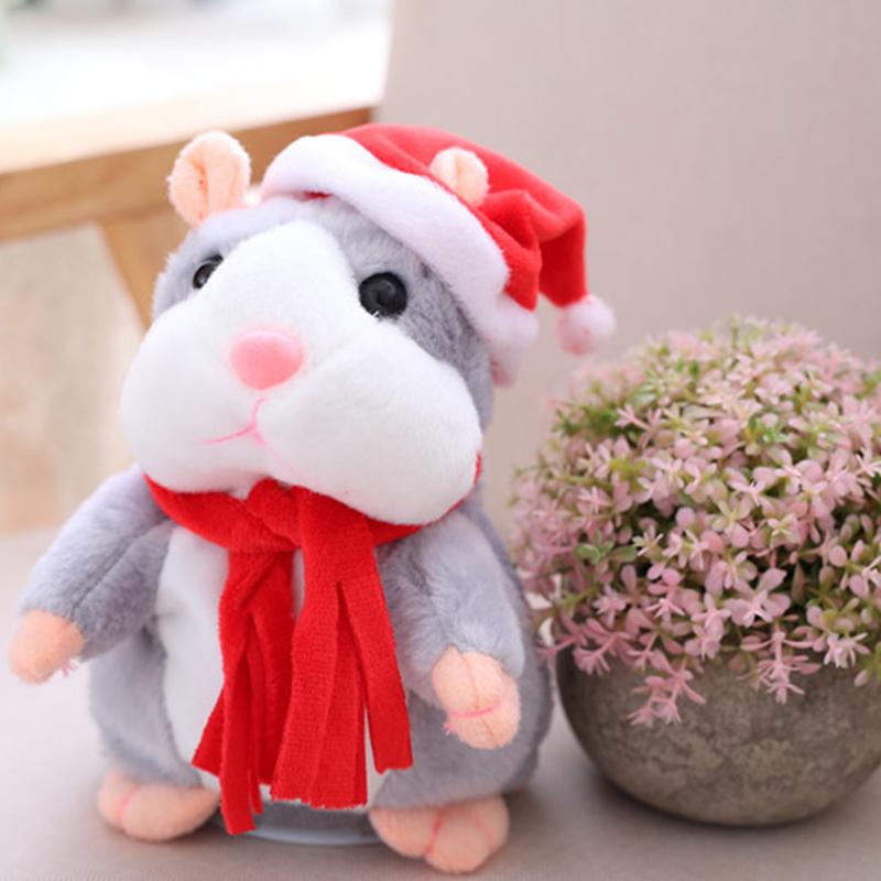 🥳2026 HOT SALE🥳💞50K+ SOLD! 🐹✨ 50% OFF! Talking Hamster Plush – repeats whatever you say, auto head-shaking, hilarious fun for kids & adults. Perfect gift & pet entertainment! 🎁💚