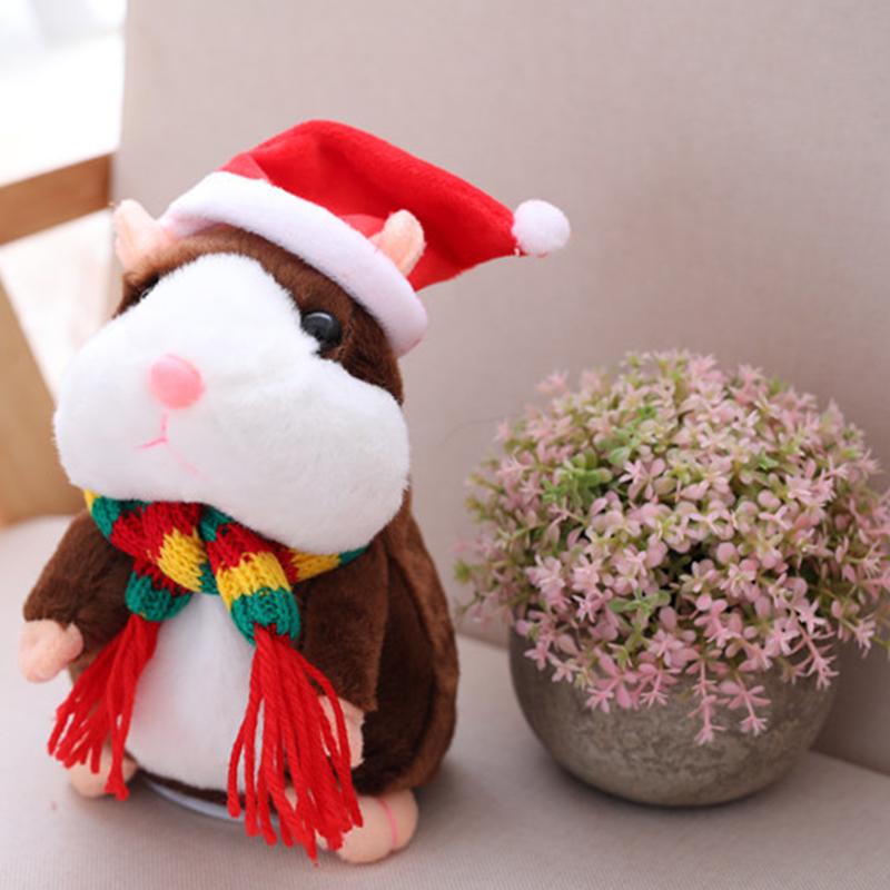🥳2026 HOT SALE🥳💞50K+ SOLD! 🐹✨ 50% OFF! Talking Hamster Plush – repeats whatever you say, auto head-shaking, hilarious fun for kids & adults. Perfect gift & pet entertainment! 🎁💚
