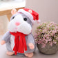 🥳2026 HOT SALE🥳💞50K+ SOLD! 🐹✨ 50% OFF! Talking Hamster Plush – repeats whatever you say, auto head-shaking, hilarious fun for kids & adults. Perfect gift & pet entertainment! 🎁💚