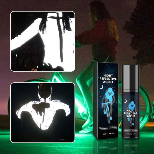 🥳2026 HOT SALE🥳💞50K+ SOLD!🚴💚 50% OFF! Multipurpose Reflective Spray – Long‑lasting, weatherproof. Perfect for cyclists, walkers & outdoor gear. Be seen, stay safe. 🏃‍♂️✨