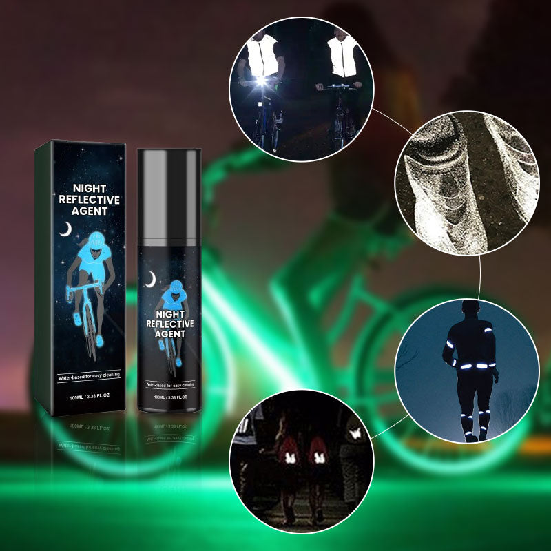 🥳2026 HOT SALE🥳💞50K+ SOLD!🚴💚 50% OFF! Multipurpose Reflective Spray – Long‑lasting, weatherproof. Perfect for cyclists, walkers & outdoor gear. Be seen, stay safe. 🏃‍♂️✨