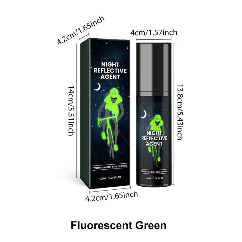 🥳2026 HOT SALE🥳💞50K+ SOLD!🚴💚 50% OFF! Multipurpose Reflective Spray – Long‑lasting, weatherproof. Perfect for cyclists, walkers & outdoor gear. Be seen, stay safe. 🏃‍♂️✨