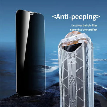 💥Hot Sale 50% OFF🔥4K HD/Anti-Peeping Tempered Glass Screen Protector with Auto Dust-elimination Installation for iPhone