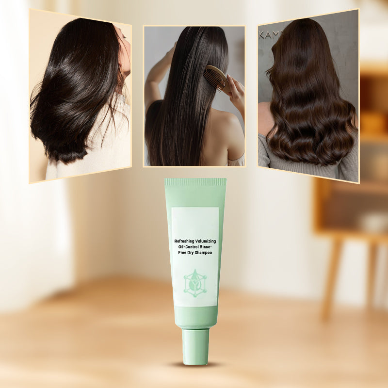 🥳2026 HOT SALE🥳💞50K+ SOLD!👵🌸 50% OFF! Rinse-Free Volumizing Dry Shampoo – Instantly absorbs oil, adds body. No water needed, easy to use. Perfect for busy days or travel. Fresh hair anytime. 🧴✨