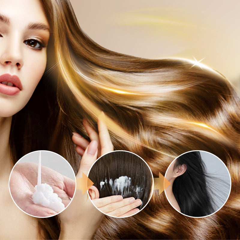 🥳2026 HOT SALE🥳💞50K+ SOLD!👵🌸 50% OFF! Rinse-Free Volumizing Dry Shampoo – Instantly absorbs oil, adds body. No water needed, easy to use. Perfect for busy days or travel. Fresh hair anytime. 🧴✨