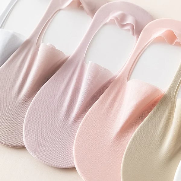 🥳2026 HOT SALE🥳💞50K+ SOLD!💥🧦💨 50% OFF! No-Show Socks – Non-slip silicone heel, stays put. Breathable & moisture-wicking. Perfect for trainers & casual shoes. Keep feet cool all day. ✅🌞