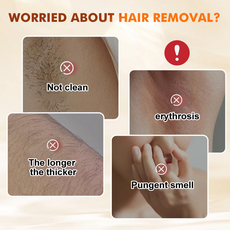 🥳2026 HOT SALE🥳💞50K+ SOLD!💥🛁🔥 50% OFF! Aromatic Hair Removal Cream – Gentle on skin, no harsh smell! Works in minutes, leaves skin smooth. Buy more save more – perfect for stock up. Your gentle care essential. 🌸🧴