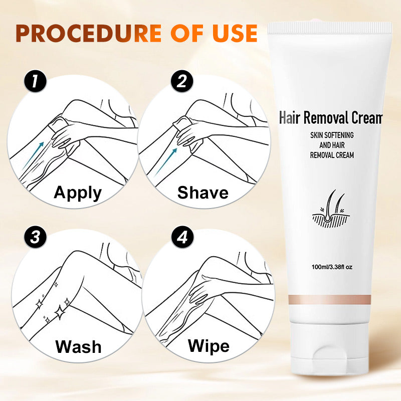 🥳2026 HOT SALE🥳💞50K+ SOLD!💥🛁🔥 50% OFF! Aromatic Hair Removal Cream – Gentle on skin, no harsh smell! Works in minutes, leaves skin smooth. Buy more save more – perfect for stock up. Your gentle care essential. 🌸🧴