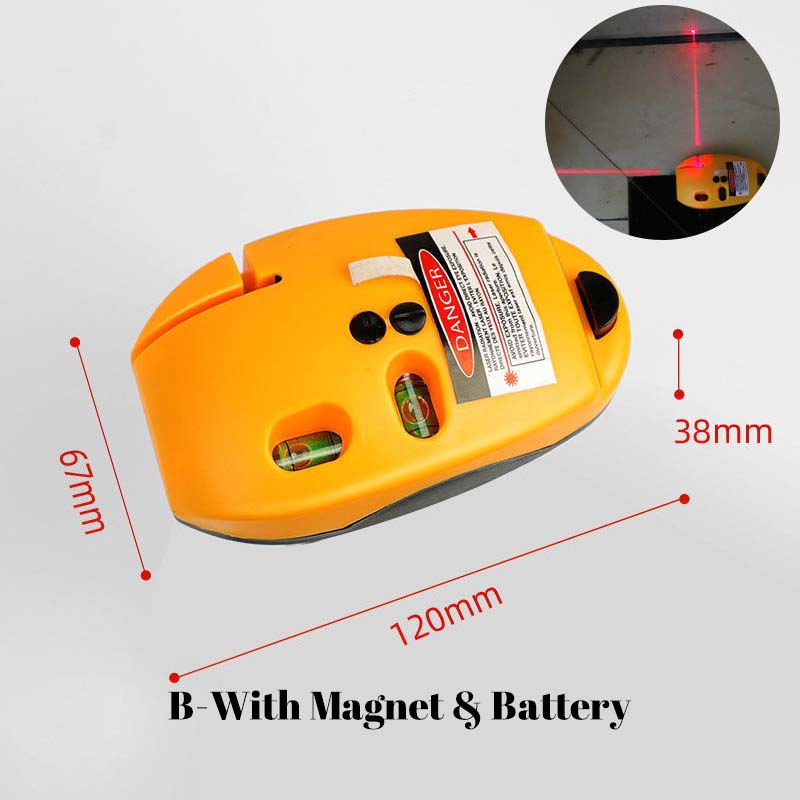 🥳2026 HOT SALE🥳💞50K+ SOLD! 📐🔧 50% OFF! 90° Right-Angle Laser Level Square – infrared line marker for tiling & DIY. Accurate, durable & portable! 🛡️💪