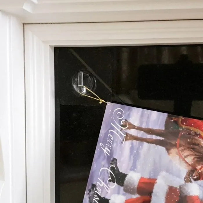 🥳2026 HOT SALE🥳💞50K+ SOLD!🎄🪝 50% OFF! Damage‑Free Hooks – Holds up to 2kg, no nails, no residue. Reuse year after year. Perfect for Christmas & beyond! 🏠✨