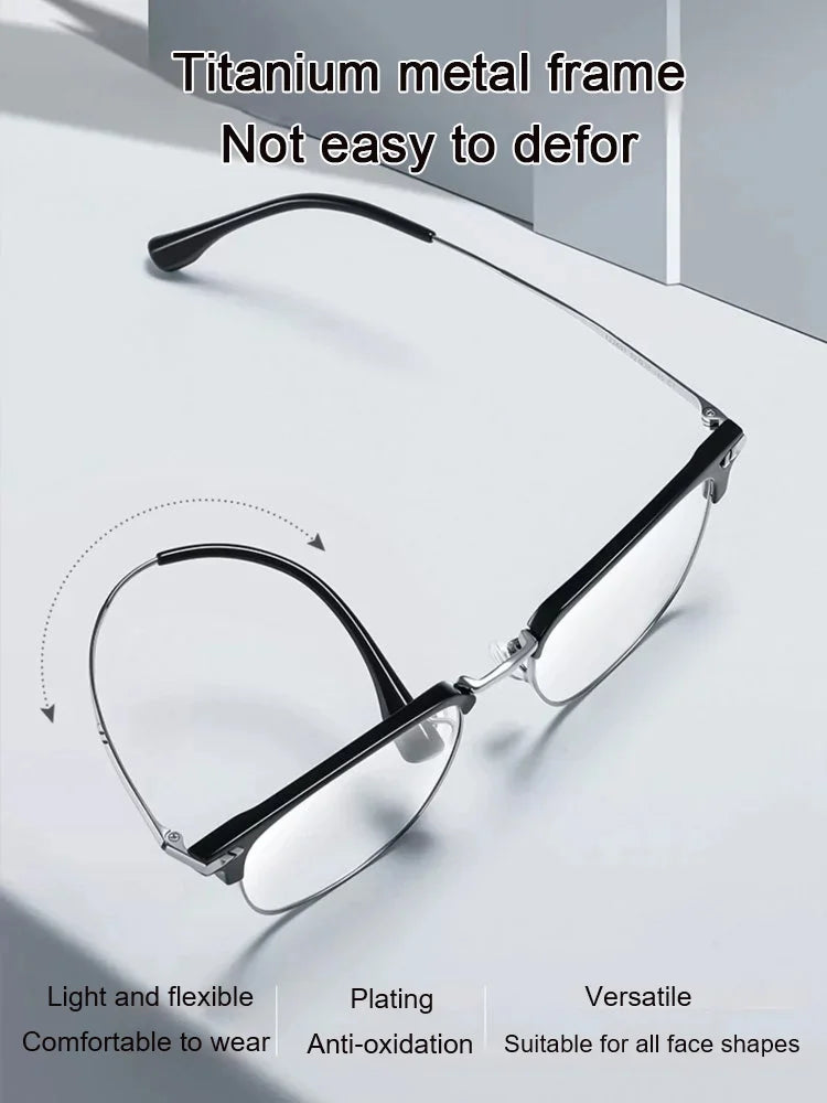 🥳2026 HOT SALE🥳💞50K+ SOLD!💥🌙🔵 50% OFF! Lightweight Anti-Blue Reading Glasses – Protects eyes from screen glare. Ultra light frame, no pressure. Ideal for seniors who love reading or browsing. 🕊️✨