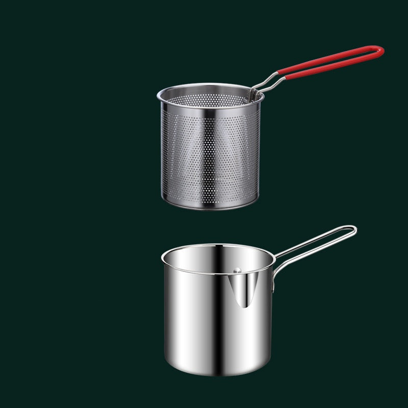 🥳2026 HOT SALE🥳💞50K+ SOLD! 🍳✨ 50% OFF! 5-in-1 Multi-Purpose Cook Pot – Fry, boil, steam & strain in one pot. 304 stainless steel, durable & versatile – crispy chicken made easy! 🔥🍗