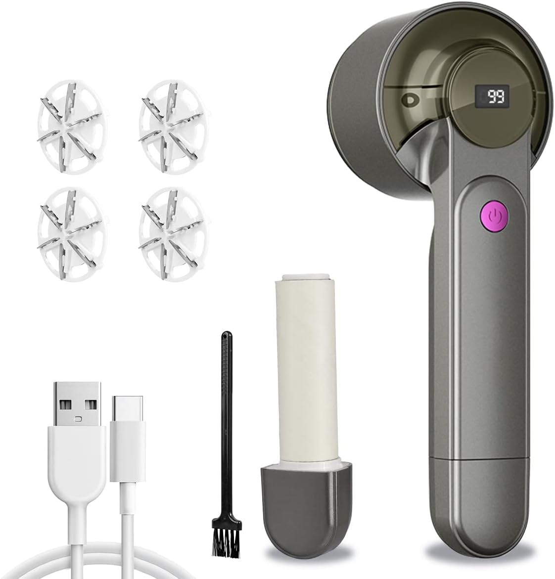 🥳2026 HOT SALE🥳💞50K+ SOLD!🔥🔄Last Day - 50% OFF!  2-in-1 Electric Lint Remover – Instantly Renews Fabrics & Shaves Pillings, Effortless Garment Care for a Like-New Wardrobe. 🧥✨