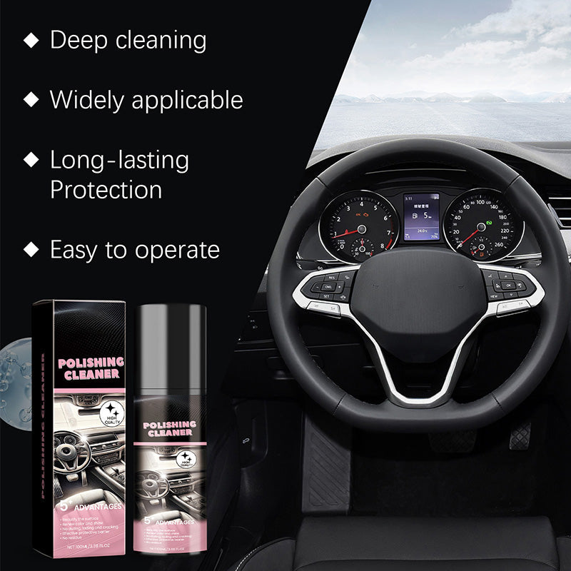🥳2026 HOT SALE🥳💞50K+ SOLD!🚗✨ BUY 5 GET 5 FREE & 50% OFF! All-in-One Car Cleaner Wax. Effortless application brings back deep gloss & protection against rain. 🛡️💦