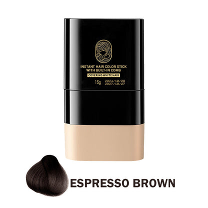 💇‍♀️ BUY 2 GET 1 FREE! ✨ Instant Hair Color Stick – Built-In Comb, Covers Gray Hair & Gentle Formula 🎨📦