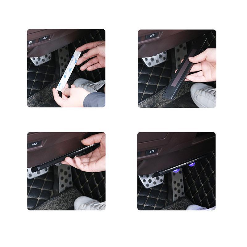 🥳2026 HOT SALE🥳💞50K+ SOLD!🌈💺 50% OFF! LED Ambient Light – Syncs to music, charges phone wirelessly. Under‑seat or footwell. Party or daily drive. 🎉🚙