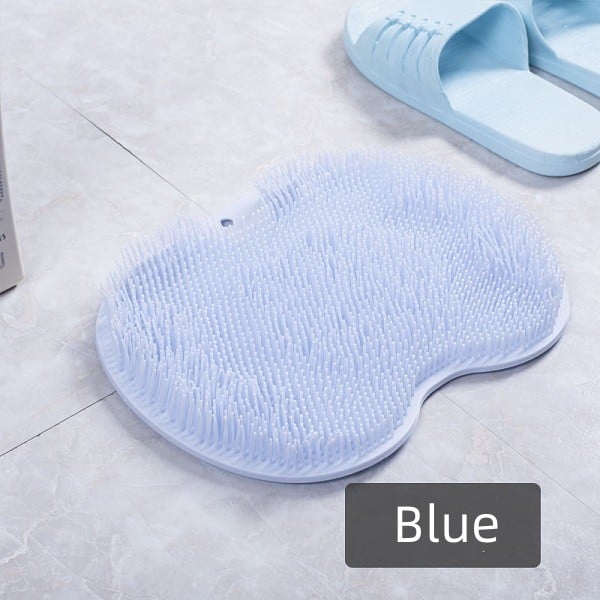 🥳2026 HOT SALE🥳💞50K+ SOLD! 🛁🦶 50% OFF! Shower Foot & Back Scrubber Massage Pad – 500+ soft rubber bristles, strong suction cup bottom. Cleans & massages feet, back & hard-to-reach areas – a shower essential! 🧼✨
