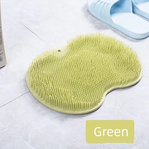 🥳2026 HOT SALE🥳💞50K+ SOLD! 🛁🦶 50% OFF! Shower Foot & Back Scrubber Massage Pad – 500+ soft rubber bristles, strong suction cup bottom. Cleans & massages feet, back & hard-to-reach areas – a shower essential! 🧼✨