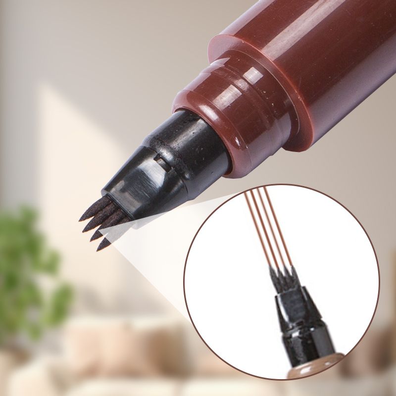 🥳2026 HOT SALE🥳💞50K+ SOLD! Waterproof 4-in-1 Beard & Eyebrow Pen - Lasting & Smudge-Free💄✨