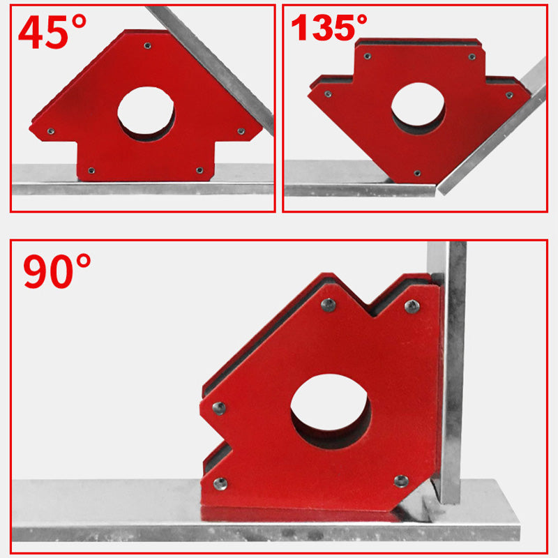 🥳2026 HOT SALE🥳💞50K+ SOLD!💥🔩🛡️ 50% OFF! Magnetic Positioning Tool – 25‑75LBS holding capacity, carbon steel build. Adjustable angles for any joint. No more holding by hand. Your welding assistant. 👨‍🏭🕊️