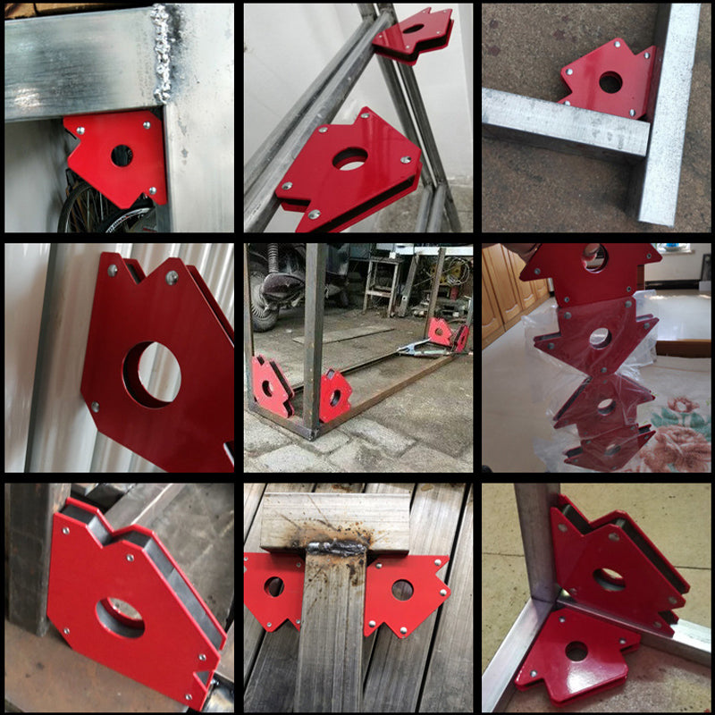 🥳2026 HOT SALE🥳💞50K+ SOLD!💥🔩🛡️ 50% OFF! Magnetic Positioning Tool – 25‑75LBS holding capacity, carbon steel build. Adjustable angles for any joint. No more holding by hand. Your welding assistant. 👨‍🏭🕊️