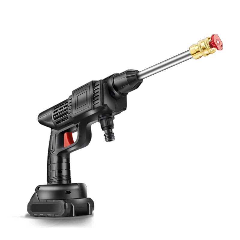 🥳2026 HOT SALE🥳💞50K+ SOLD!🚗💨 50% OFF! Cordless Car Wash Spray Gun – 22bar pressure, 2 nozzles, self‑priming. No cords, no tap needed. Clean anywhere! 🔋✨