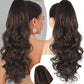 🥳2026 HOT SALE🥳💞50K+ SOLD!💜✨ 50% OFF! Clip-on Wavy Ponytail Extension – Natural big waves, tangle‑free & heat‑resistant. Instant volume in seconds! 🦚🎀