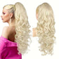 🥳2026 HOT SALE🥳💞50K+ SOLD!💜✨ 50% OFF! Clip-on Wavy Ponytail Extension – Natural big waves, tangle‑free & heat‑resistant. Instant volume in seconds! 🦚🎀