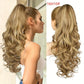 🥳2026 HOT SALE🥳💞50K+ SOLD!💜✨ 50% OFF! Clip-on Wavy Ponytail Extension – Natural big waves, tangle‑free & heat‑resistant. Instant volume in seconds! 🦚🎀