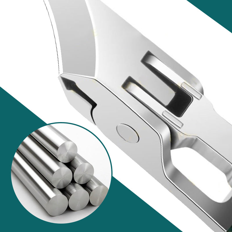 🥳2026 HOT SALE🥳💞50K+ SOLD!💥Anti-Splash 25° Slant Edge Nail Clipper 3-Piece Set