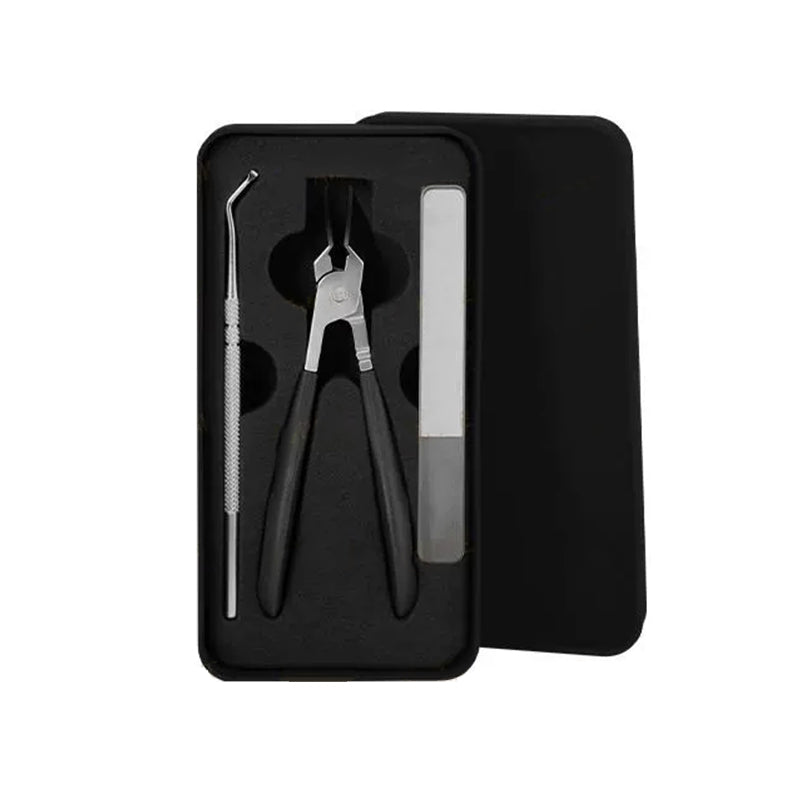 🥳2026 HOT SALE🥳💞50K+ SOLD!💥Anti-Splash 25° Slant Edge Nail Clipper 3-Piece Set