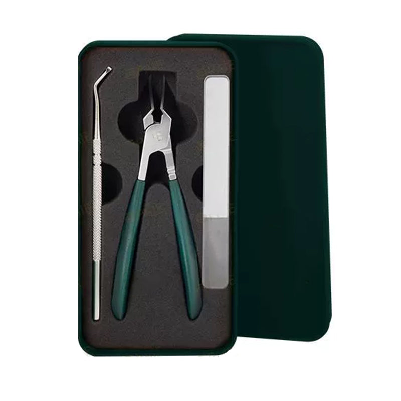 🥳2026 HOT SALE🥳💞50K+ SOLD!💥Anti-Splash 25° Slant Edge Nail Clipper 3-Piece Set