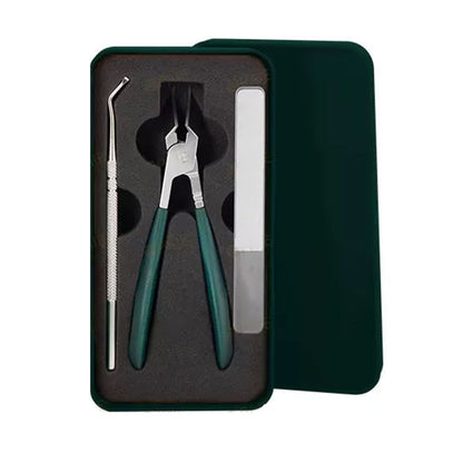 🥳2026 HOT SALE🥳💞50K+ SOLD!💥Anti-Splash 25° Slant Edge Nail Clipper 3-Piece Set