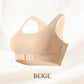 🥳2026 HOT SALE🥳💞50K+ SOLD!💕🦋50%OFF! Wireless Posture Bra – Front closure, easy on/off. Crisscross back gently straightens posture. Double U-lift for natural fullness. Wide wings smooth side bulges. All-day cloud-soft comfort. 👙✨