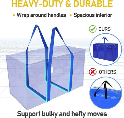 🏠✈️ 1 Bag for Storage & Travel! Multi-Use Thickened Moving Bag Half Price Hot Sale📦🚚