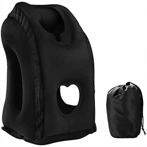 🥳2026 HOT SALE🥳💞50K+ SOLD! 🧳💤 50% OFF! Inflatable Travel Pillow – 360° neck support, soft PVC flocking, easy inflate/deflate. Sleep comfortably on planes, trains & office naps! ✈️✅