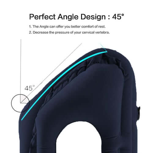 🥳2026 HOT SALE🥳💞50K+ SOLD! 🧳💤 50% OFF! Inflatable Travel Pillow – 360° neck support, soft PVC flocking, easy inflate/deflate. Sleep comfortably on planes, trains & office naps! ✈️✅