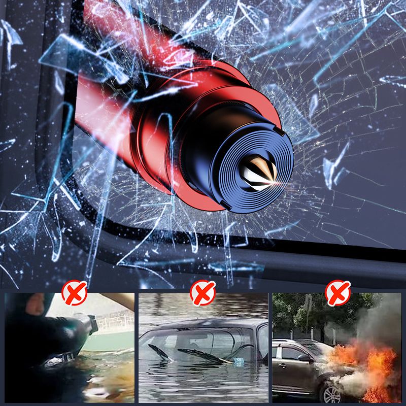 🥳2026 HOT SALE🥳💞50K+ SOLD!🔑🛡️ Be Prepared, Stay Protected. Your Essential Mini Car Escape Tool – A Guardian for You & Family. 🚨💥