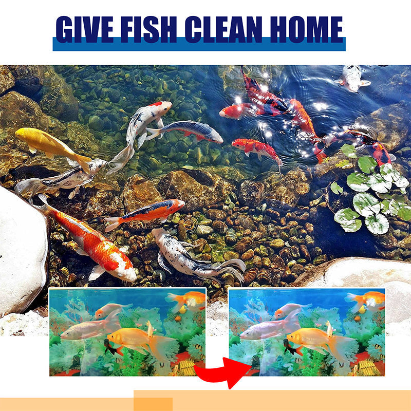 🥳2026 HOT SALE🥳💞50K+ SOLD!🐟🎉 Buy 2 Get 1 Free! Chlorine Removal Tablets – Instantly neutralizes chlorine, crystal clear water. Safe for fish & plants. A pond essential! 💧✨