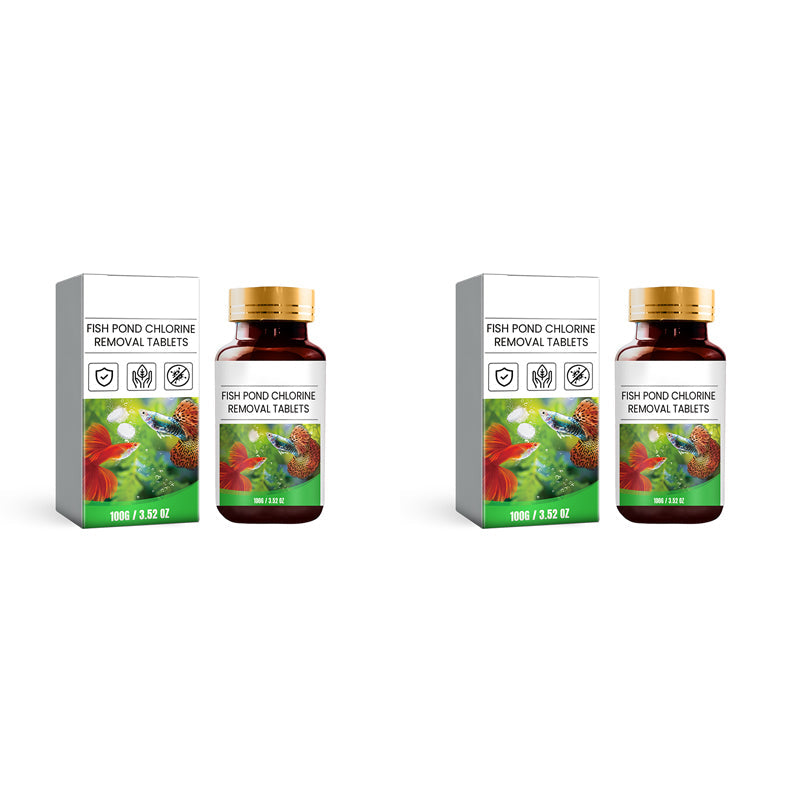 🥳2026 HOT SALE🥳💞50K+ SOLD!🐟🎉 Buy 2 Get 1 Free! Chlorine Removal Tablets – Instantly neutralizes chlorine, crystal clear water. Safe for fish & plants. A pond essential! 💧✨